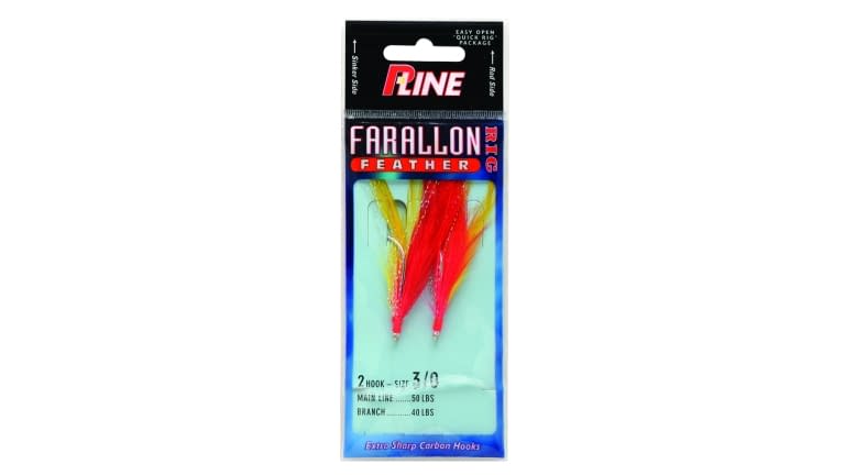 P-Line Farallon Feather - FF50-YEL/RED