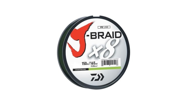 Daiwa J Braid 8 Strand 300yd - JB8U30-300CH