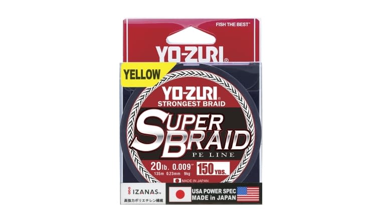 Yo-Zuri SuperBraid 150yd - R1258-Y