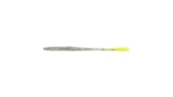Keeper Custom Worms Straight Tail Worms - Tridescent white/black Chartreuse tip - Thumbnail